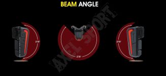 Lampka rowerowa tylna MOON CERBERUS  LED 150 LM - 5