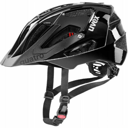 Kask rowerowy UVEX Quatro black mat (czarny mat)