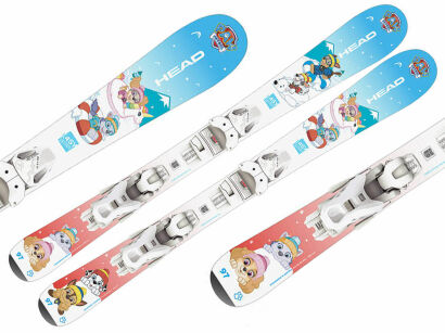 Narty HEAD Paw Patrol JRS psi patrol + Wiązania JRS 4.5 GW