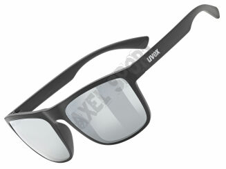 Okulary rowerowe dziecięce UVEX Rookie black matt silver S3 - 2