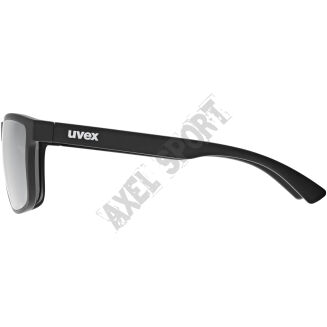 Okulary rowerowe dziecięce UVEX Rookie black matt silver S3 - 6