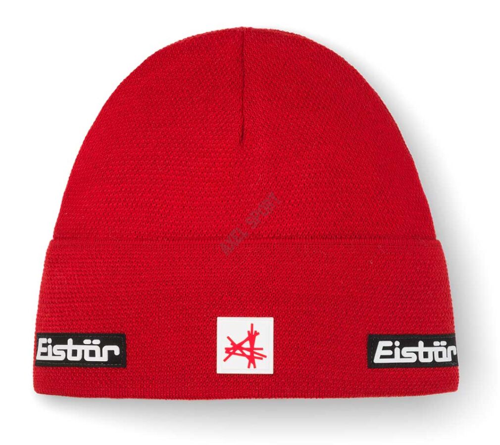 Czapka zimowa narciarska unisex Eisbar Trop MU SA czerwona