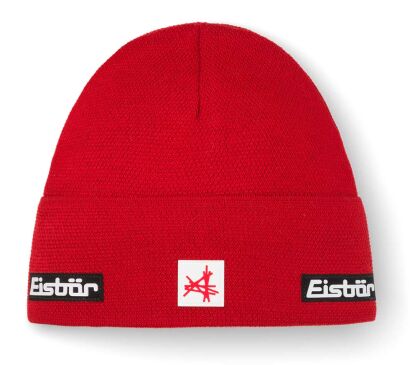 Czapka zimowa narciarska unisex Eisbar Trop MU SA czerwona