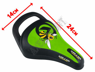 Siodełko rowerowe dziecięce KELLYS WASPER 018 - green - 2