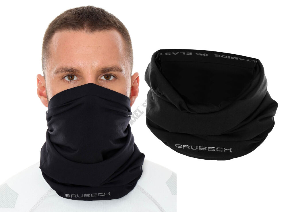 Komin termoaktywny Brubeck ATHLETIC czarny L/XL