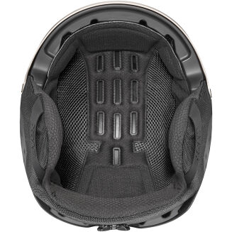 Kask narciarski UVEX Stance Warm Grey Black Matt - 3
