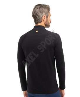 Bluza męska BRUBECK ATHLETIC Thermo czarna M - 3
