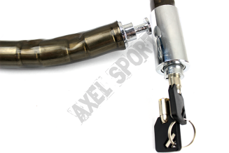 Zamkniecie 2K 1000mm X 22mm  okrągły klucz  - 4