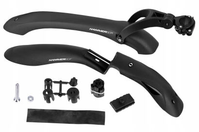 Błotniki rowerowe SIMPLA Hammer PRO 24-28" czarne