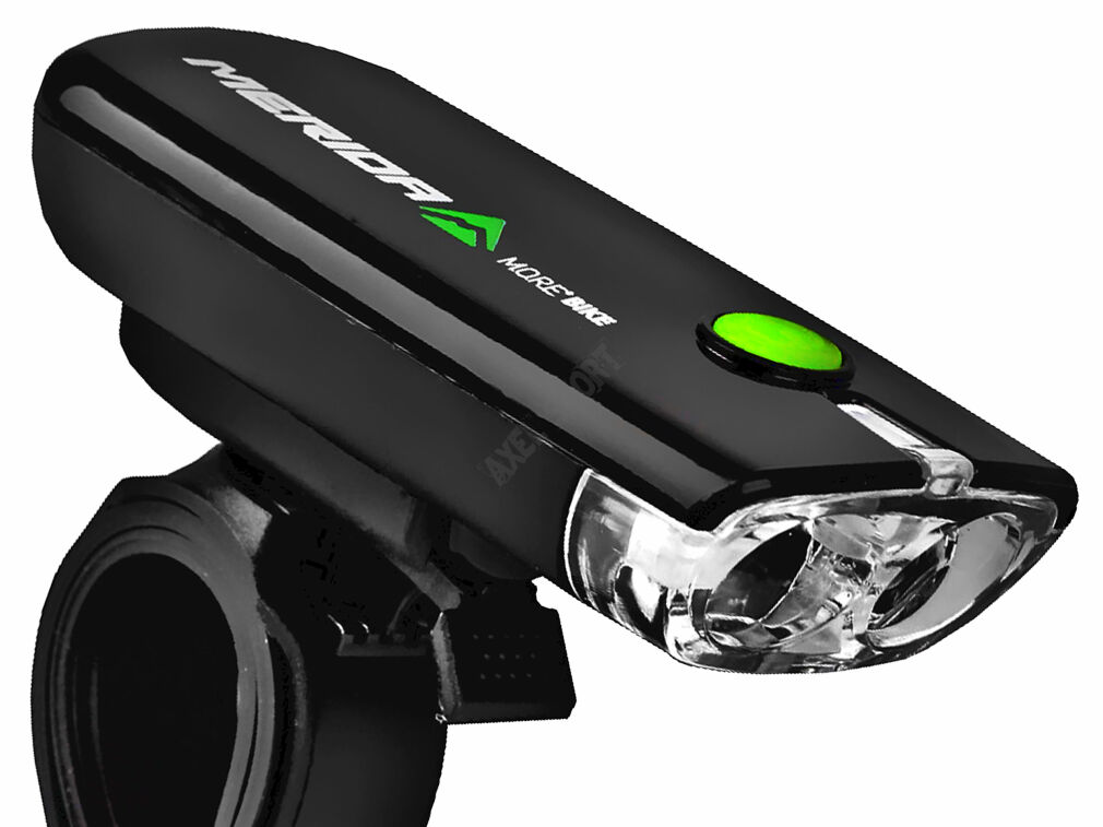 Oświetlenie Lampka Rowerowa Merida HL-MD050 - 2 LED - czarna