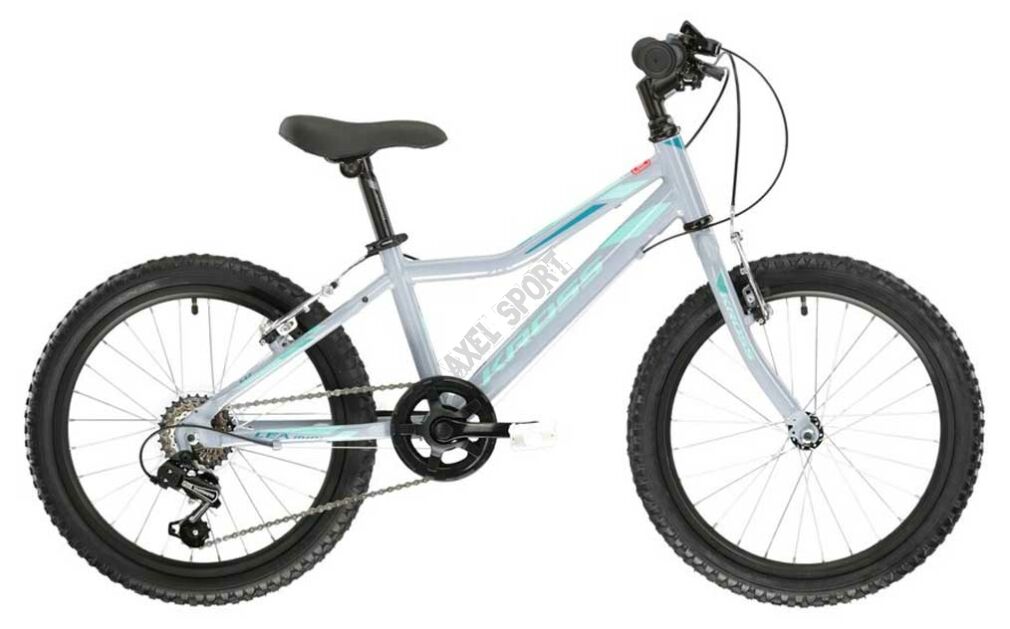 Rower dziecięcy Kross Lea Mini 1.0 (20'') szary/seledynowy