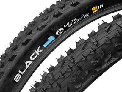 Opona rowerowa BLACK1 27,5x2,35 (60-584) (O291) antyprzebiciowa