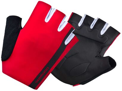 Rękawiczki rowerowe SHIMANO Value Gloves - red