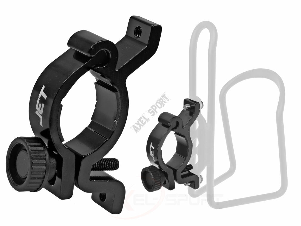 Uchwyt adapter na koszyk bidonu ALU JET 25-31,8mm