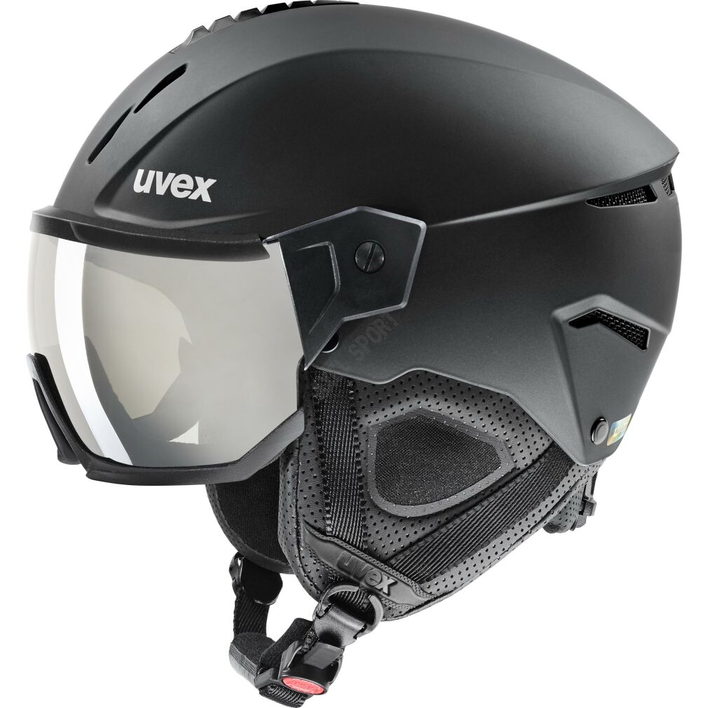 Kask narciarski UVEX Instinct Visor Black