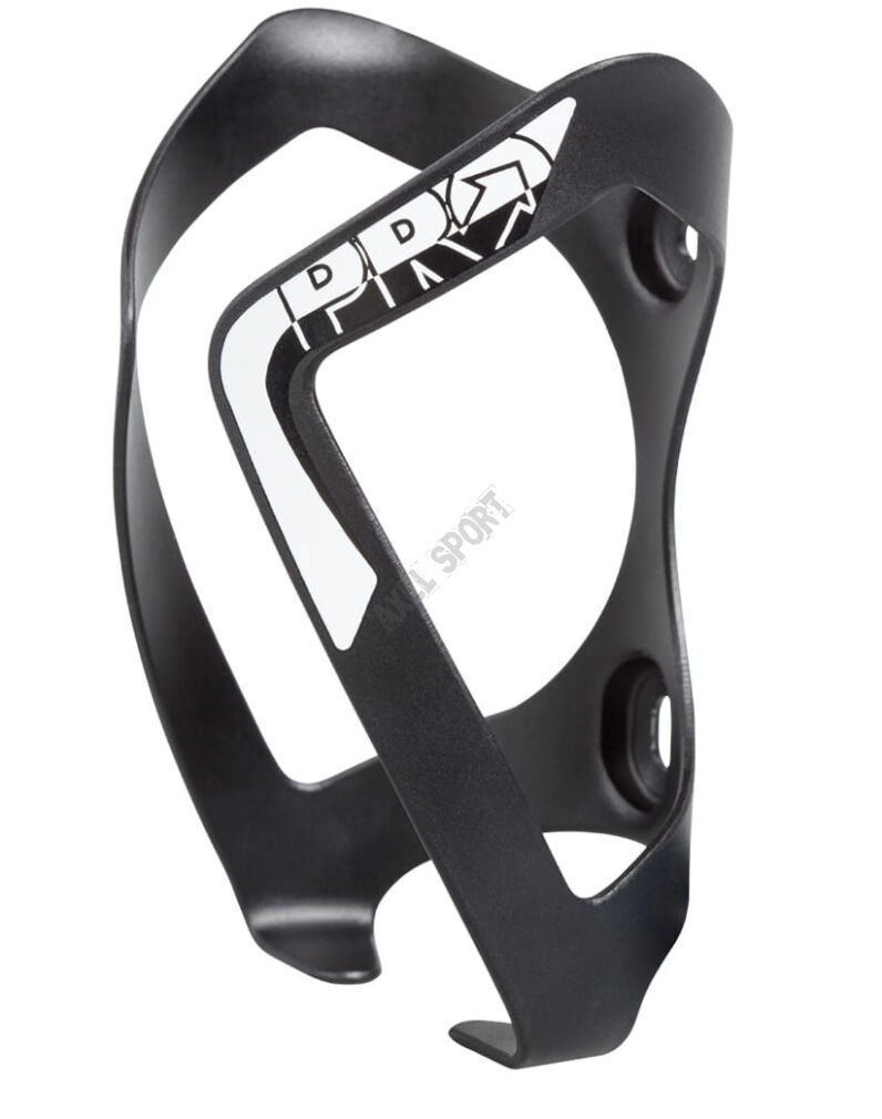Koszyk na bidon aluminiowy PRO Alloy black-white