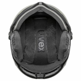 Kask narciarski UVEX Wanted Visor Vario Black - 4