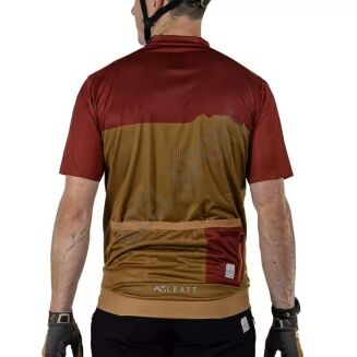 Koszulka rowerowa MTB LEATT Trail 3.0 Lava - 4