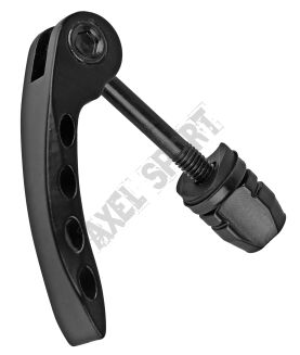 Szybkozamykacz zacisk siodełka M6x55mm czarny - 2