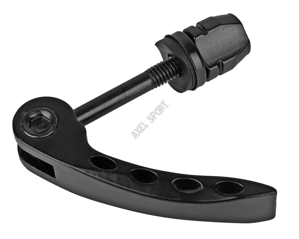 Szybkozamykacz zacisk siodełka M6x55mm czarny