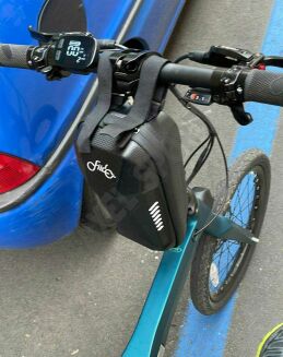 Torba sakwa na kierownicę do roweru elektrycznego Fiido X 5L - 4