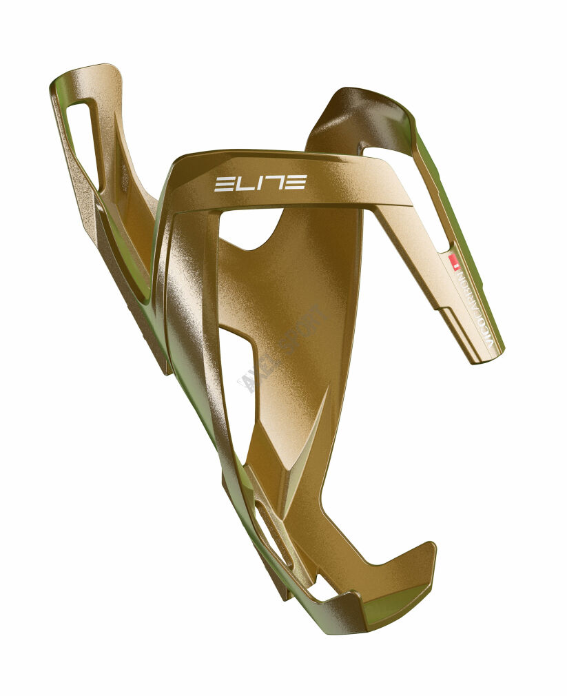 Koszyk na bidon Elite Vico Glam złoty połysk