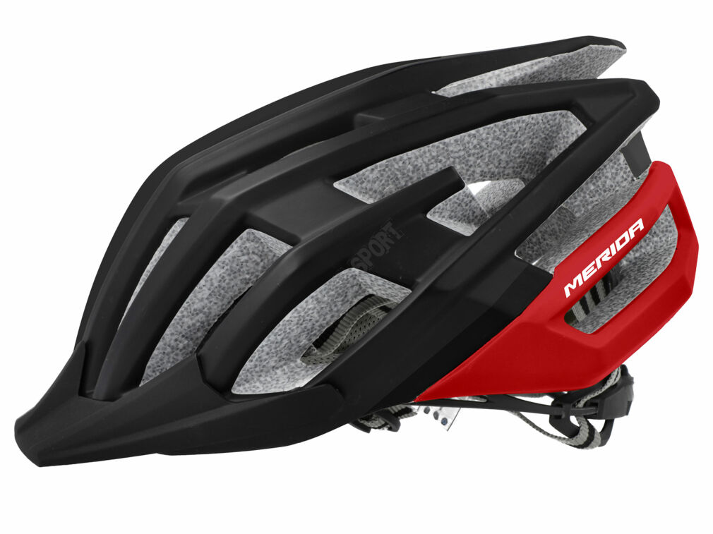 KASK ROWEROWY MERIDA BUZZ black red