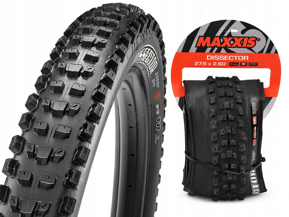 Opona rowerowa zwijana MAXXIS DISSECTOR 27,5x2,60 (66-584) 60TPI