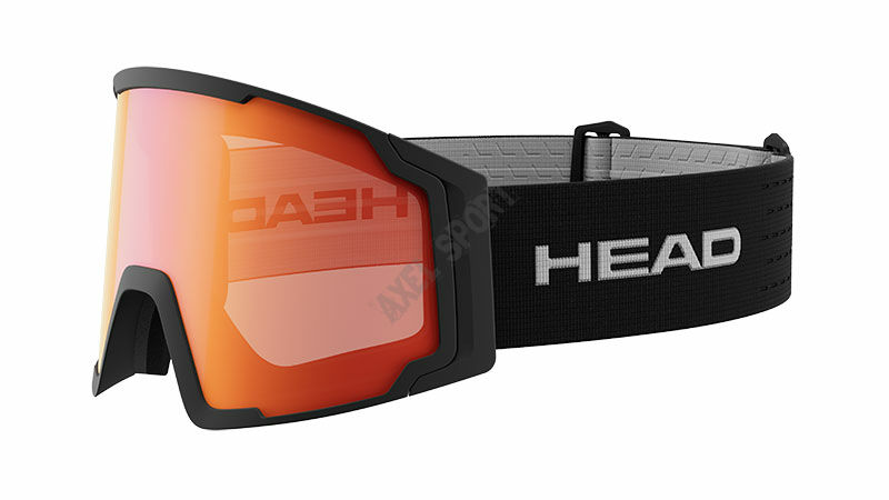 Gogle narciarskie HEAD NEVES red black S2