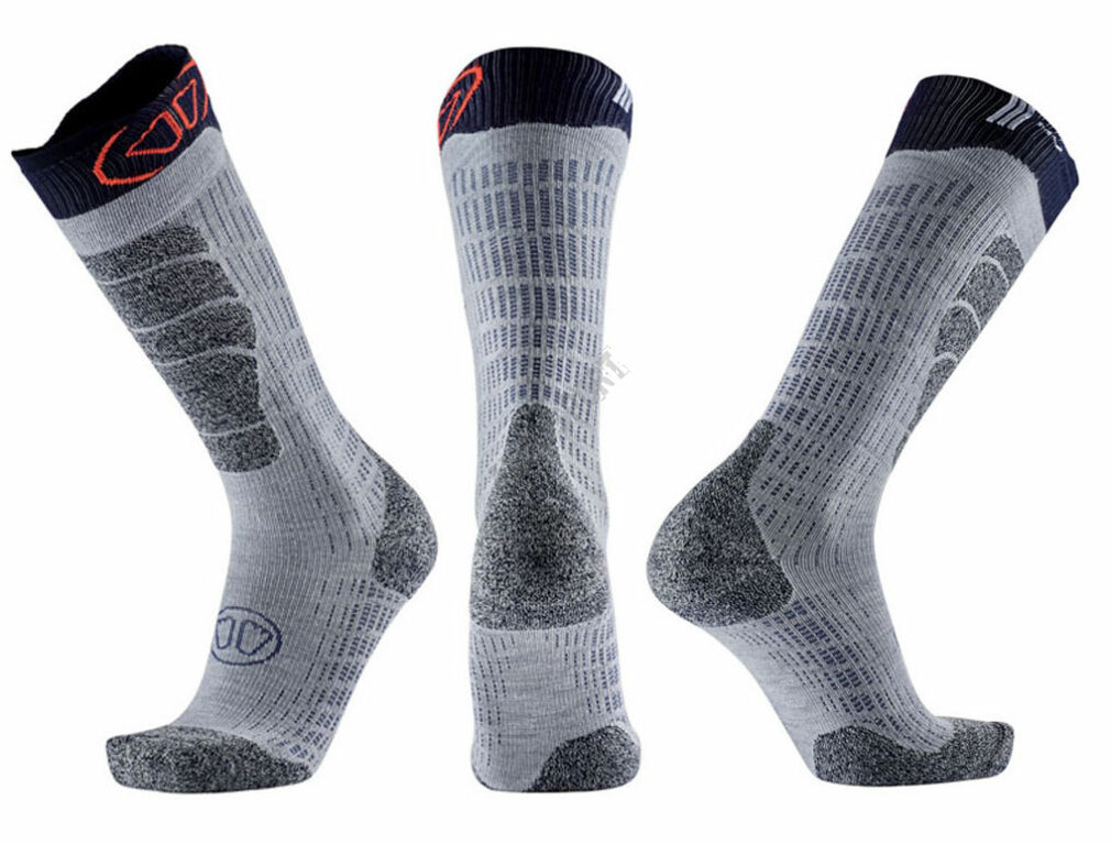 Skarpety narciarskie unisex Sidas SKI MERINO SOCKS white/blue