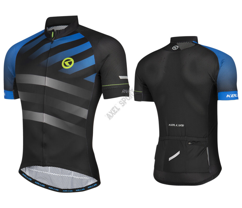 Koszulka rowerowa z krótkim rękawem KELLYS Rival - blue