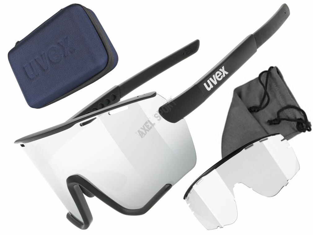 OKULARY ROWEROWE UVEX SPORTSTYLE 236 SUPRAVISION BLACK S3+S0