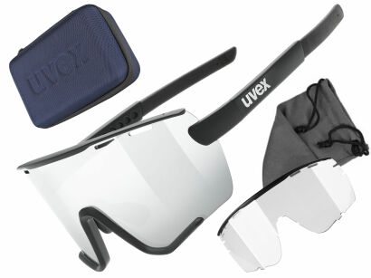 OKULARY ROWEROWE UVEX SPORTSTYLE 236 SUPRAVISION BLACK S3+S0