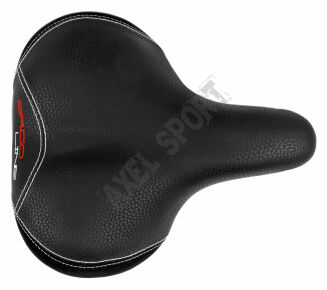 Siodełko na sprężynach City SE-DE034 De-One  - black-black - 3