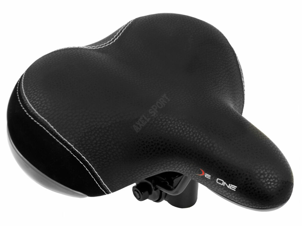 Siodełko na sprężynach City SE-DE034 De-One  - black-black