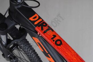 Rower dirtowy STORM dirt 1.0 (26'') R13 czarny/pomarańczowy - 3