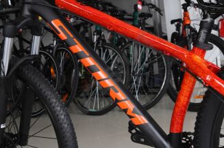 Rower dirtowy STORM dirt 1.0 (26'') R13 czarny/pomarańczowy - 7
