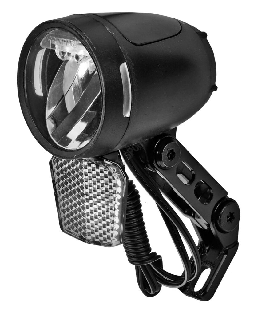 Lampka przednia JY-7091 NA DYNAMO LED 80 lux