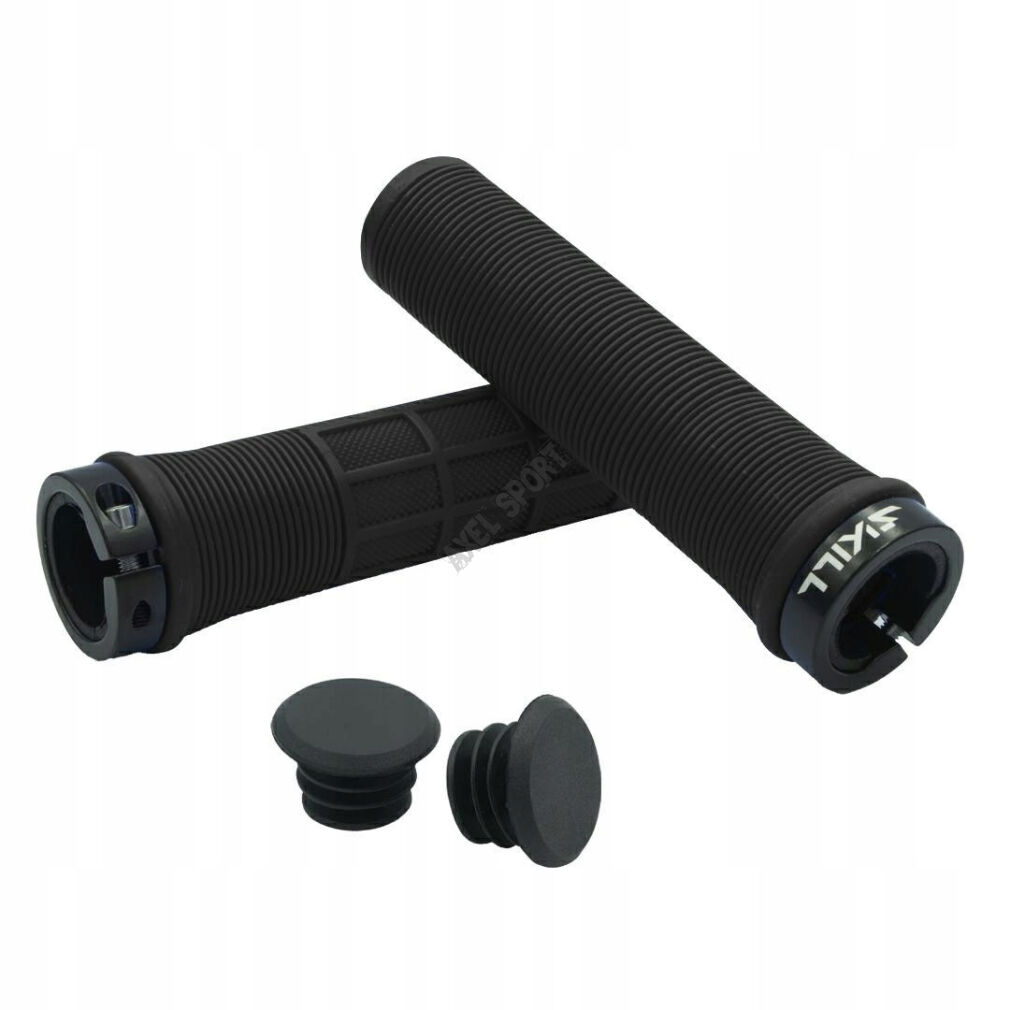 Chwyty kierownicy SKILL PERFORMANCE czarny 135mm