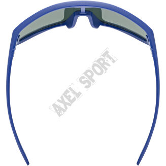 Okulary rowerowe UVEX Skyryse Jr. blue matt (mirror green) S3 - 4