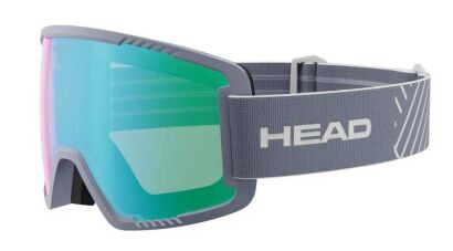Gogle narciarskie HEAD CONTEX green/ash M S2