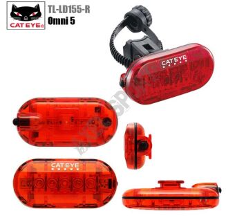 Zestaw lampek CATEYE przód + tył HL-EL135N TL-LD135-R - 5