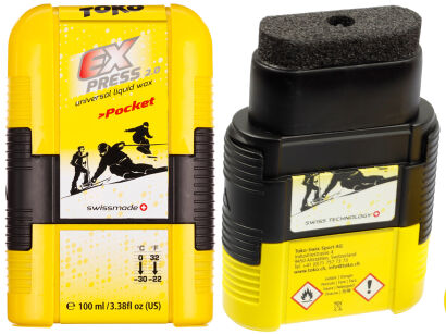 Smar na zimno do nart TOKO Express Pocket 2.0 - 100 ml płyn -  od -30°C do +0°C
