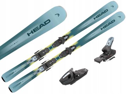 Narty HEAD Discovery 74 Sport AM + wiązania PROTECTOR EVO PR 11GW
