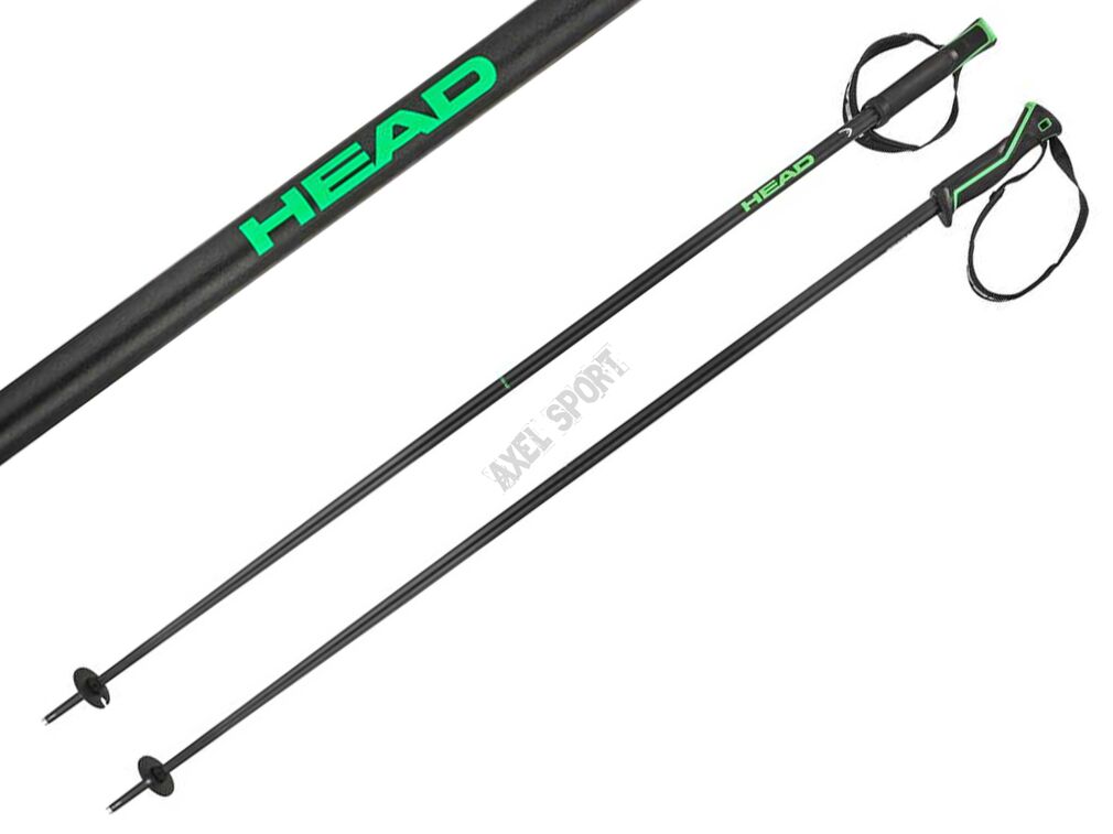 Kije narciarskie HEAD Frontsideblack black/green