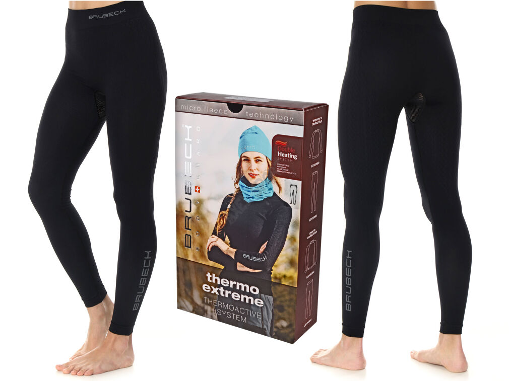Spodnie damskie Brubeck Extreme Thermo czarne L
