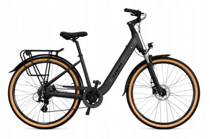 Rower elektryczny damski STORM E-Diamond PRO (28'') R19 grafitowy