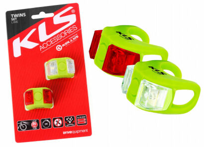 Zestaw oświetlenia KLS Twins lime green