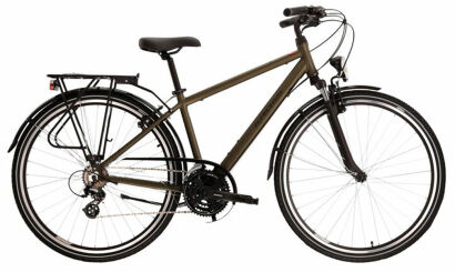 Rower trekkingowy Kross TRANS 2.0 (28") M khaki czarny