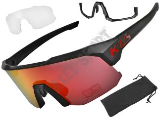 Okulary rowerowe Kellys DICE II black S3+S0 - 2